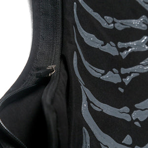 Skeleton Print Vest ,  - Streetwear Vest - Slick Street