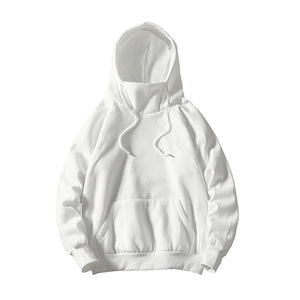 Plain Rivet Pullover Hoodie ,  - Streetwear Hoodie - Slick Street