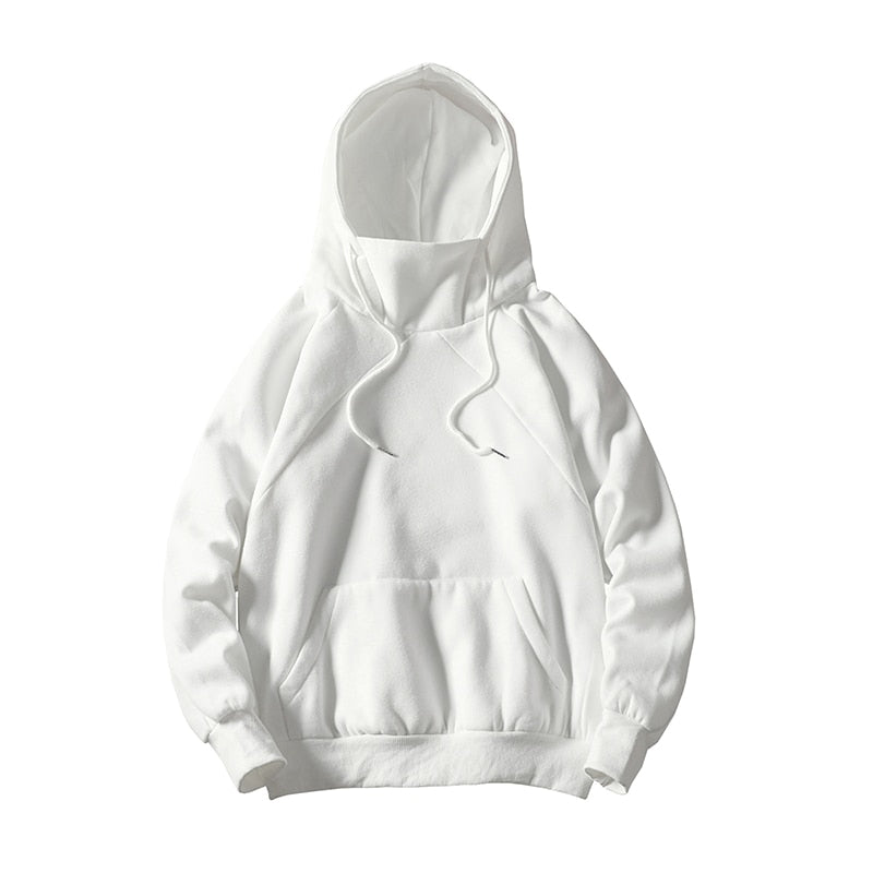 Plain Rivet Pullover Hoodie ,  - Streetwear Hoodie - Slick Street
