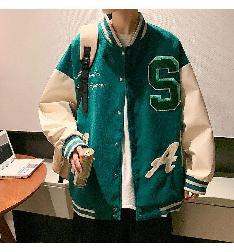 He'lo Optics Varsity Jacket ,  - Streetwear Jacket - Slick Street