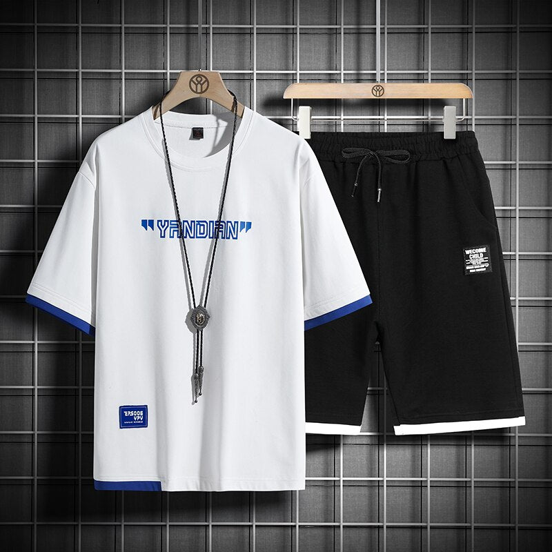 YRNDIAN 2 Piece Set ,  - Streetwear Tee - Slick Street