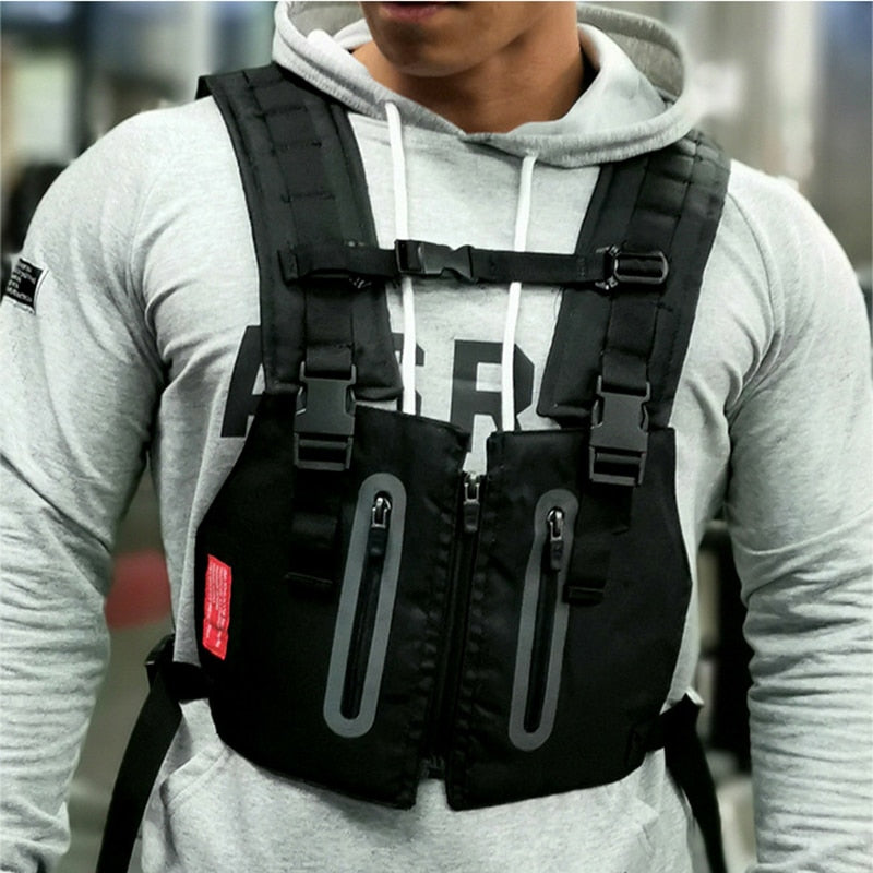 Tactical Chest Rig Utility Vest ,  - Streetwear Vest - Slick Street