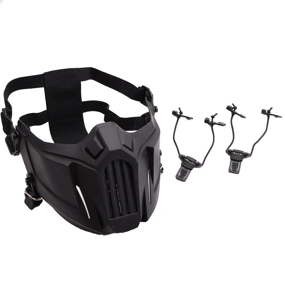 Techwear Half Mouth Mask ,  - Streetwear Accessories - Slick Street