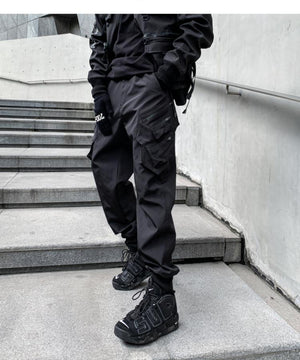 37 BLVCK Tactical Cargo Pants ,  - Streetwear Cargo Pants - Slick Street