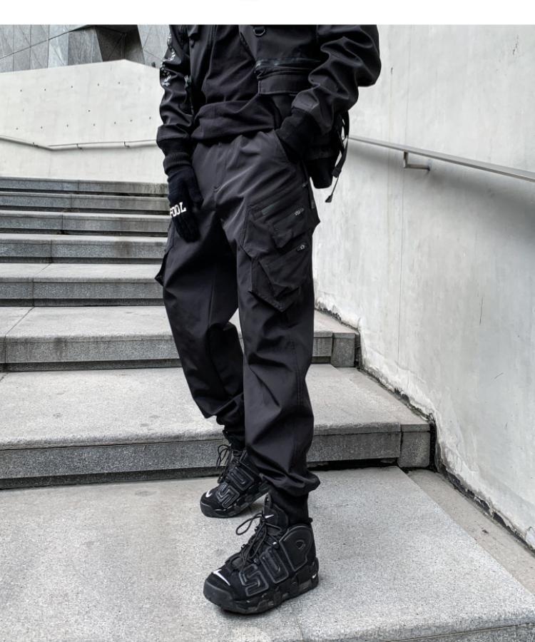 37 BLVCK Tactical Cargo Pants ,  - Streetwear Cargo Pants - Slick Street