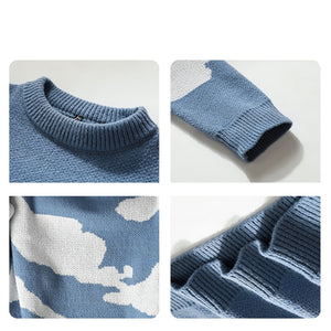 Honeycomb Knitwear Sweater ,  - Streetwear Sweater - Slick Street