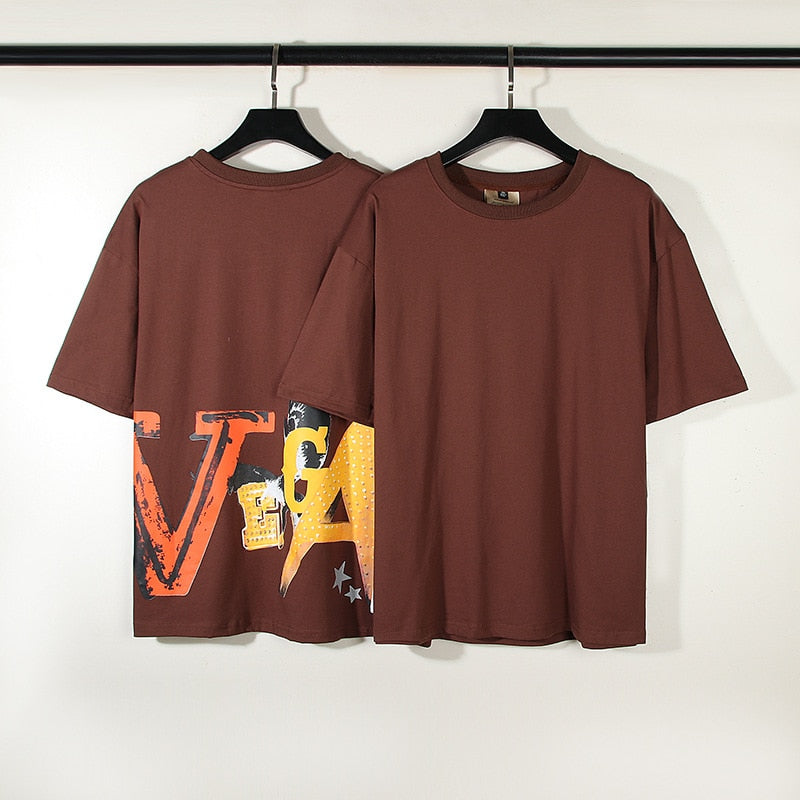 Bronze Vegas Star Loose-Fit T-Shirt ,  - Streetwear T-Shirt - Slick Street
