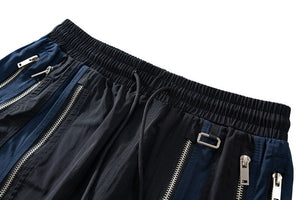 Hip Hop Style Straight Zipper Pants ,  - Streetwear  - Slick Street