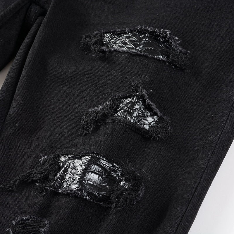COBRA Snake Denim Jeans ,  - Streetwear Jeans - Slick Street