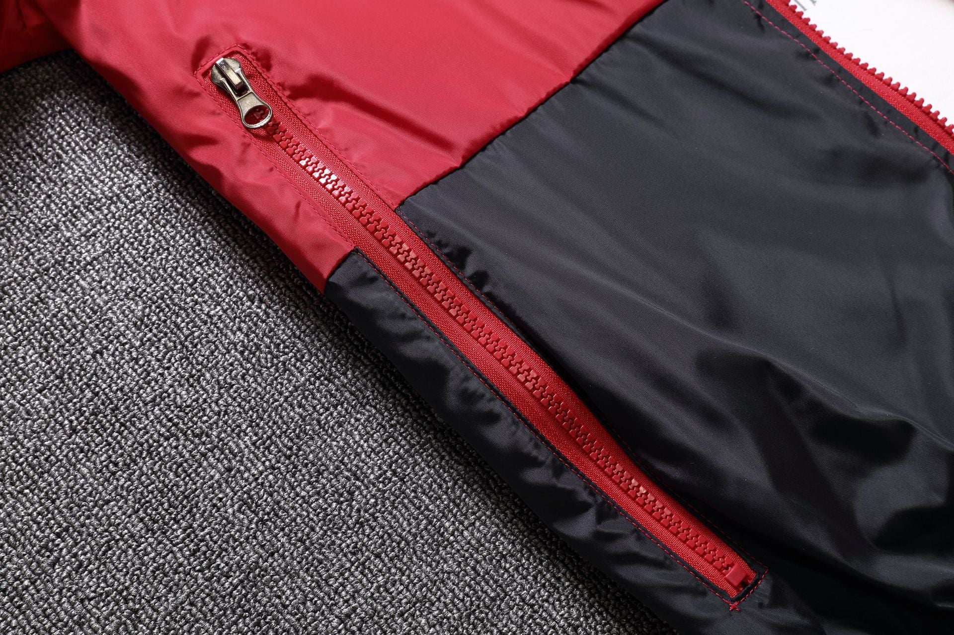 Embrace Two Half Color Jacket ,  - Streetwear Jacket - Slick Street