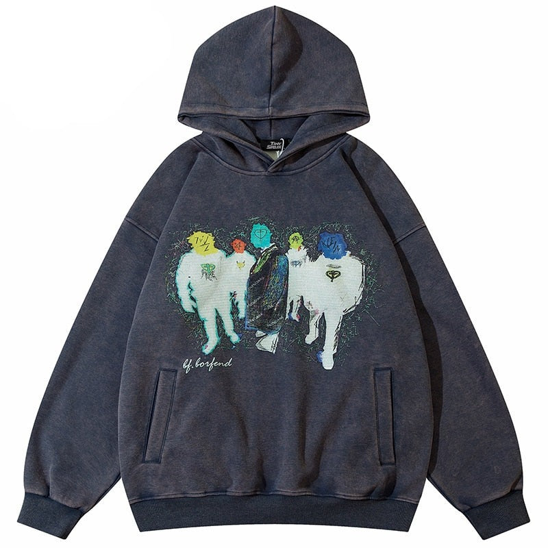 Barbados Inside Out Painting Hoodie ,  - Streetwear Hoodie - Slick Street