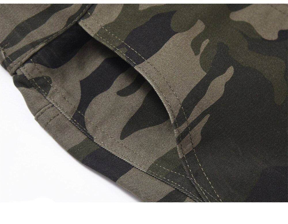 AM23 Straight Camo Cargo Pants ,  - Streetwear Cargo Pants - Slick Street