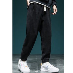 Patch Pocket Causal Joggers XS, Black - Streetwear Joggers - Slick Street