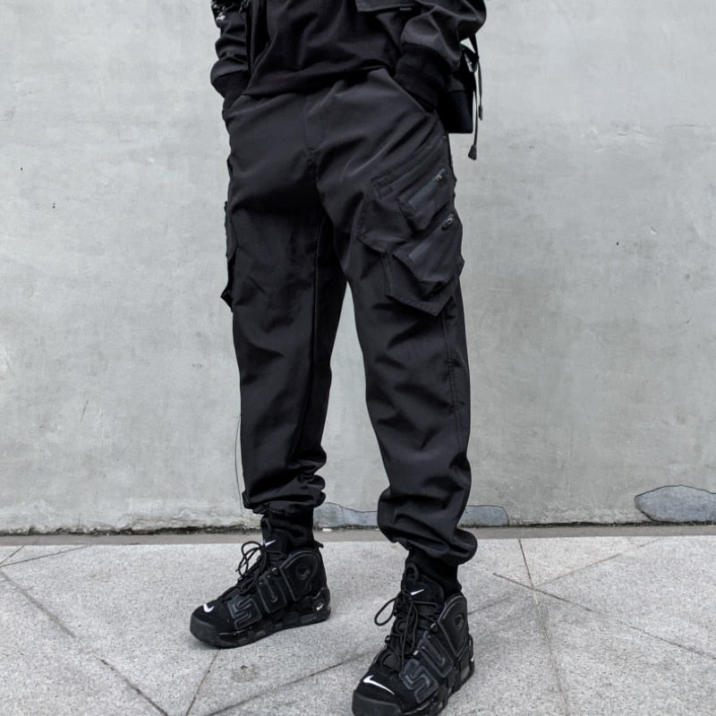 37 BLVCK Tactical Cargo Pants ,  - Streetwear Cargo Pants - Slick Street
