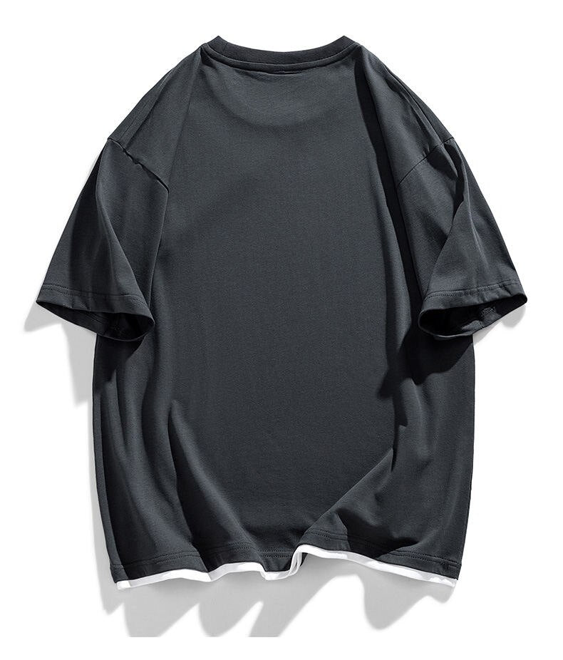 N Solid Label T-Shirt ,  - Streetwear T-Shirt - Slick Street