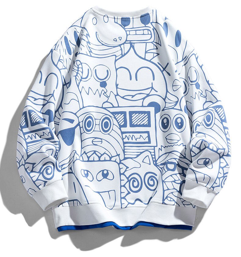 Robotic Mechanism Mode Sweatshirt ,  - Streetwear Sweatshirts - Slick Street