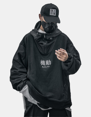 X12 Hoodie Black, XS - Streetwear Hoodie - Slick Street