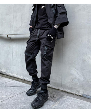 Black IV Cargo Pants ,  - Streetwear Cargo Pants - Slick Street