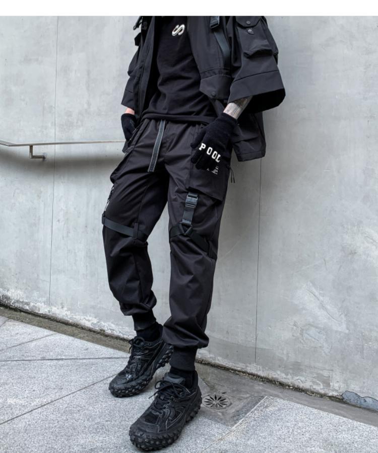 Black IV Cargo Pants ,  - Streetwear Cargo Pants - Slick Street