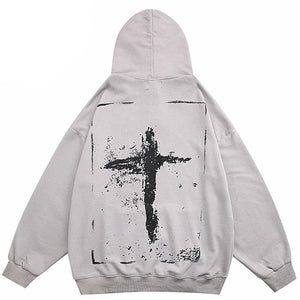 Begoberg Serbian Latin Cross Hoodie ,  - Streetwear Hoodie - Slick Street