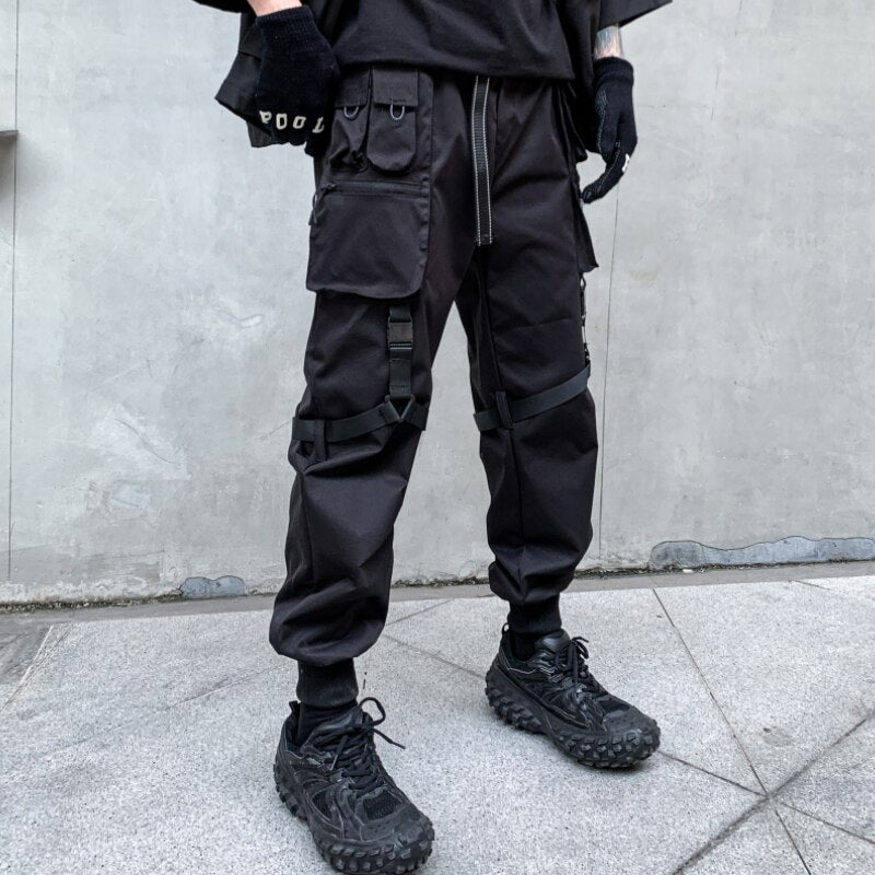 Black IV Cargo Pants XS, Black - Streetwear Cargo Pants - Slick Street