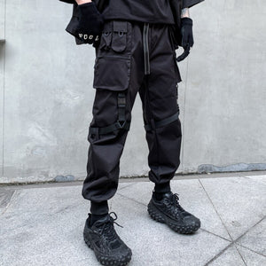 Black IV Cargo Pants XS, Black - Streetwear Cargo Pants - Slick Street