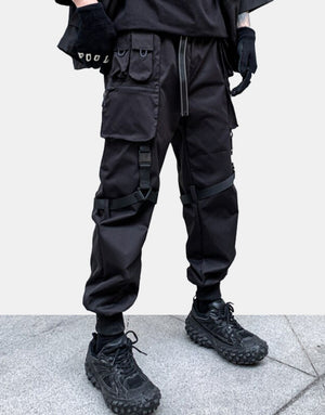 Black IV Cargo Pants ,  - Streetwear Cargo Pants - Slick Street