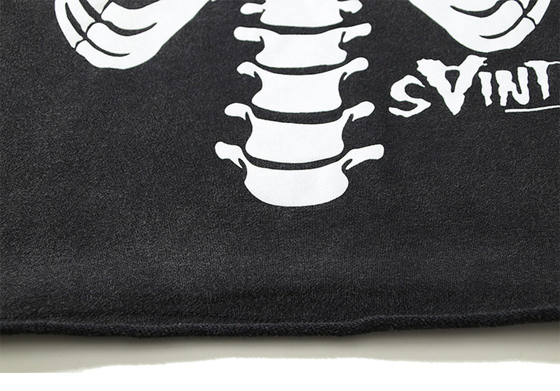 Saint Skeleton Hoodie ,  - Streetwear Hoodie - Slick Street