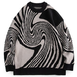 Whirlwind Sweater Black, XS - Streetwear Sweatshirts - Slick Street