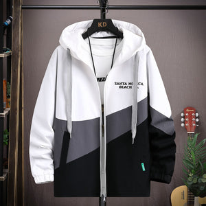 SANTA Three Color Tinted Fleece Hoodie White, XS - Streetwear Hoodie - Slick Street