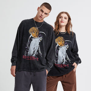 Death Note Anime Sweatshirt , - Streetwear Sweatshirts - Slick Street