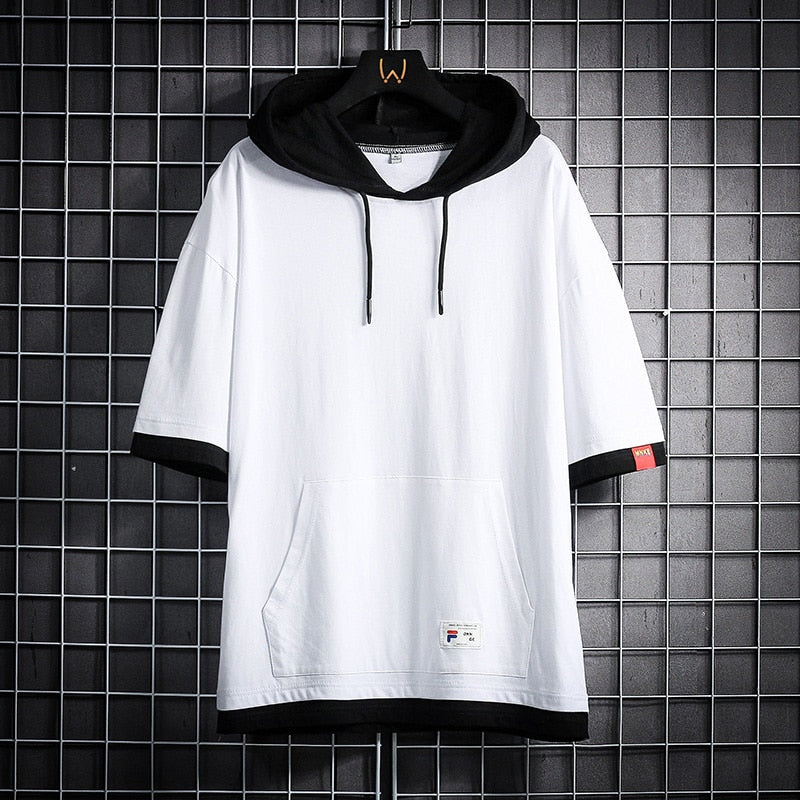 Hygge Color Block Hoodie White, XS - Streetwear Hoodie - Slick Street