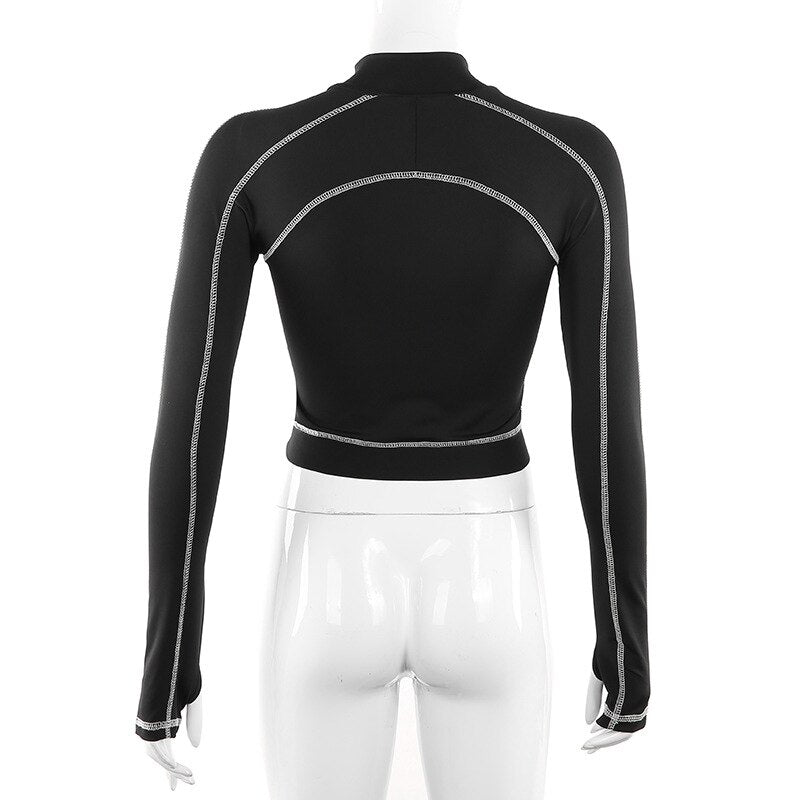 Sure Slim Cropped Top ,  - Streetwear Tops - Slick Street