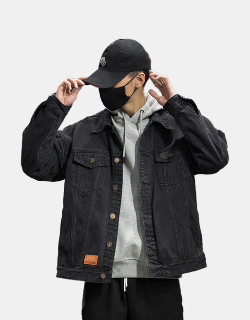 Cuban Denim Jacket ,  - Streetwear Jacket - Slick Street