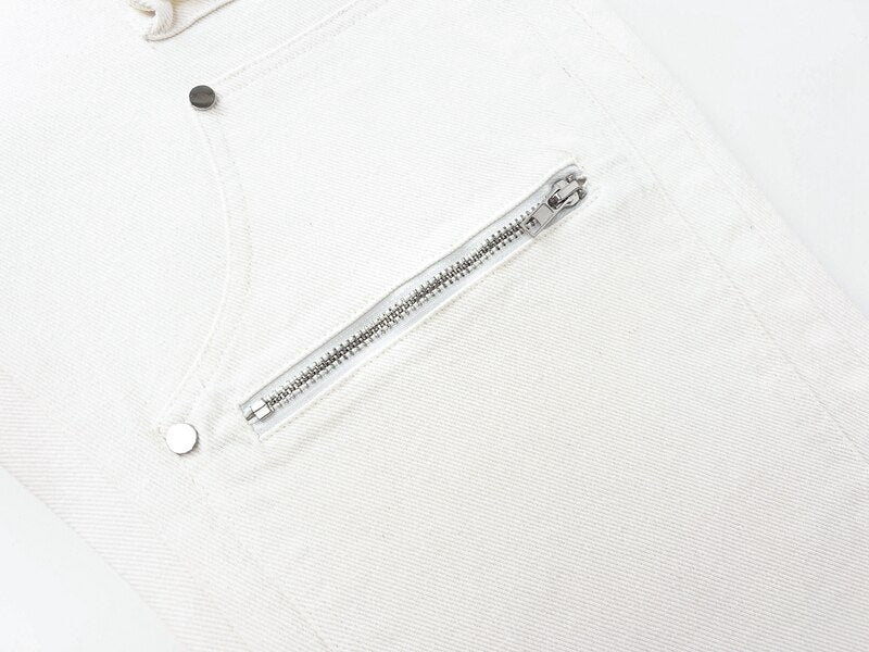 StreetIV Patchwork Zipper Pants , - Streetwear Cargo Pants - Slick Street