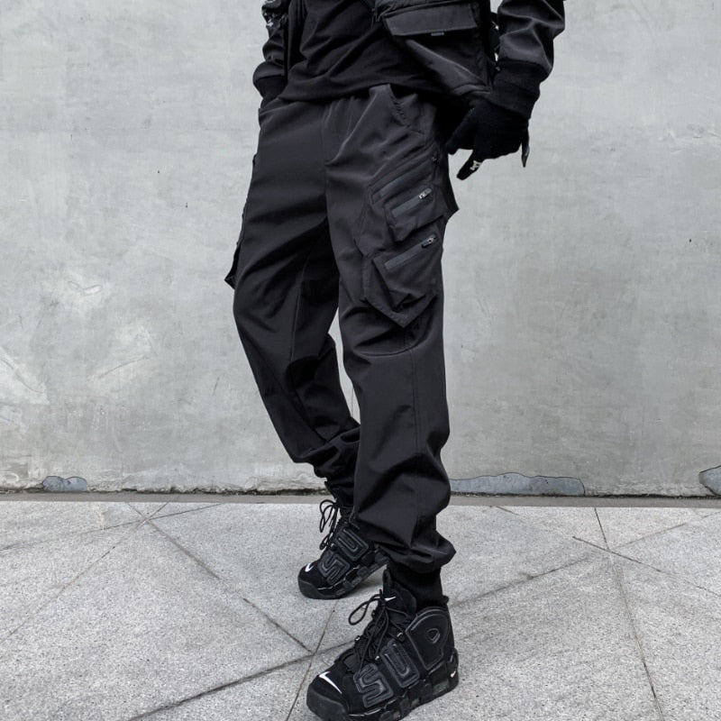 37 BLVCK Tactical Cargo Pants ,  - Streetwear Cargo Pants - Slick Street