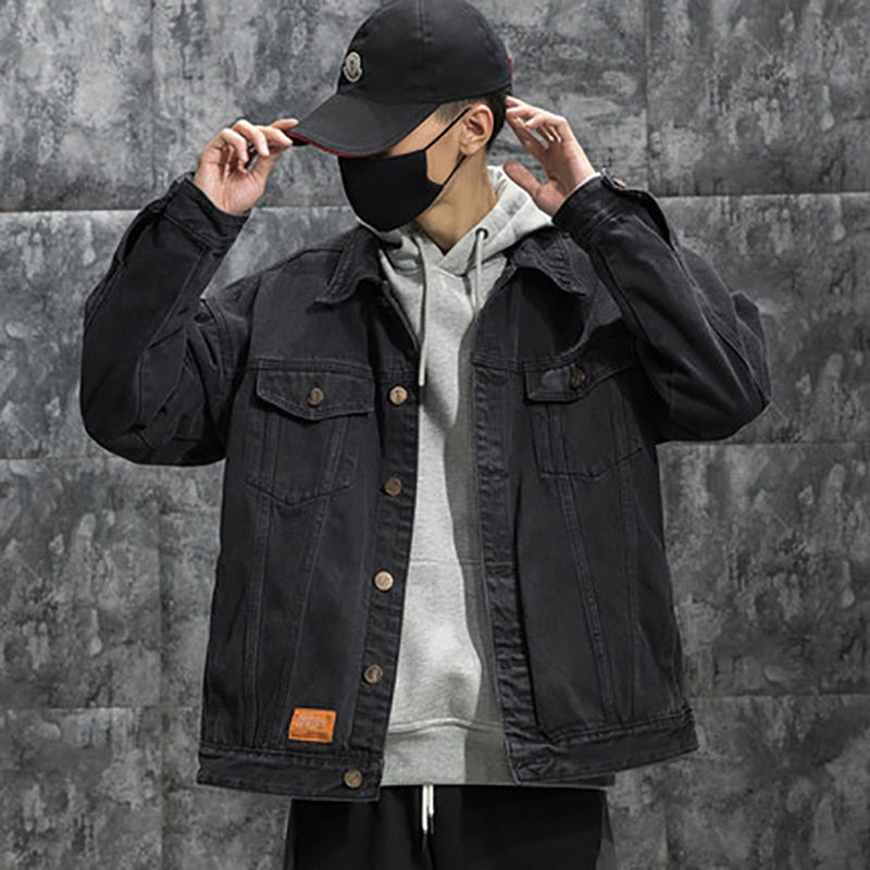 Cuban Denim Jacket ,  - Streetwear Jacket - Slick Street