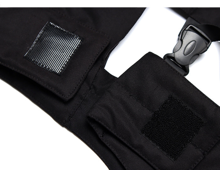 Techwear LOCKNLOAD Black Vest ,  - Streetwear  - Slick Street