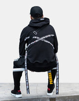 Panmax Black Hoodie Black, XS - Streetwear Hoodie - Slick Street