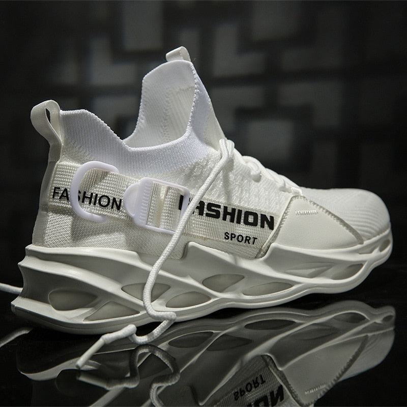 0xFash Sneakers White, 39 - Streetwear Shoes - Slick Street