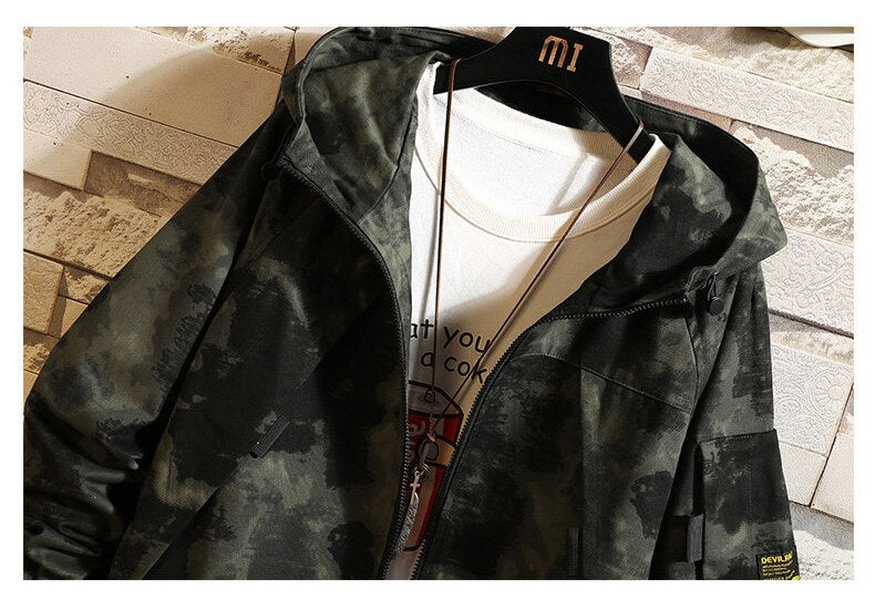 Soldier V1 Camo Jacket ,  - Streetwear Jacket - Slick Street