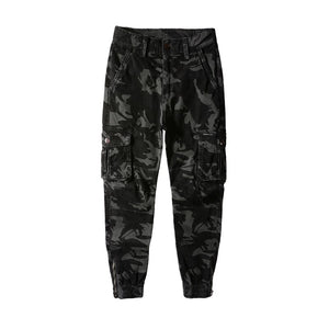 M1 Military Skinny Cargo Pants ,  - Streetwear Cargo Pants - Slick Street