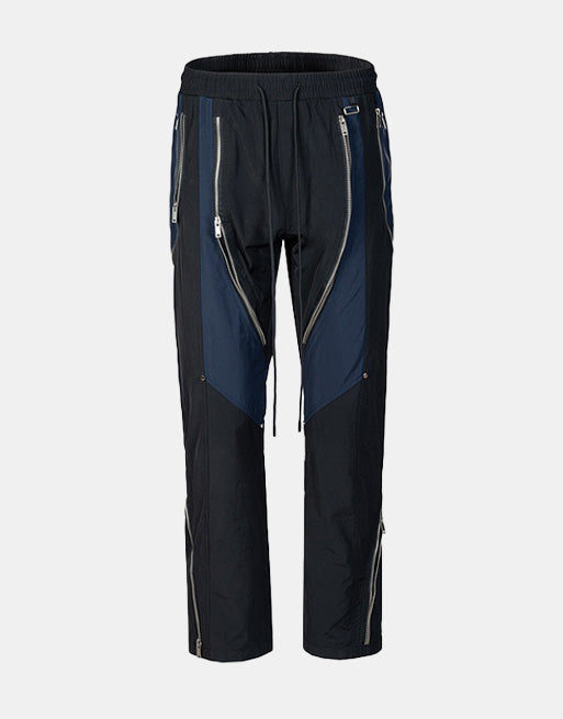 Hip Hop Style Straight Zipper Pants ,  - Streetwear  - Slick Street