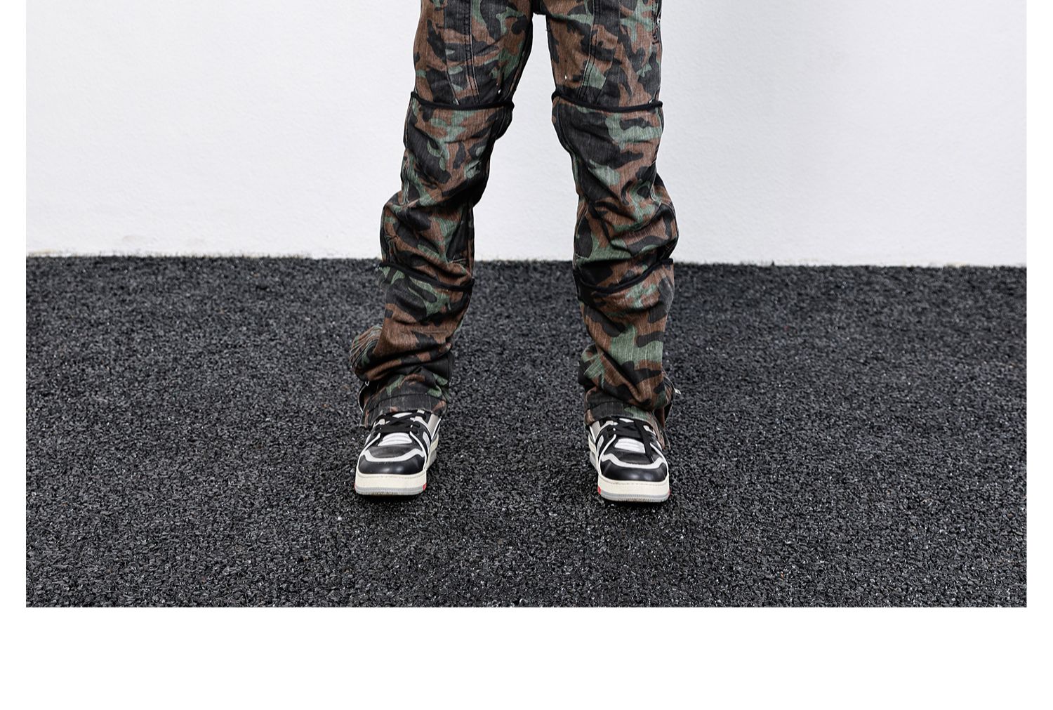 Camo R1 Full Length Pants ,  - Streetwear Pants - Slick Street