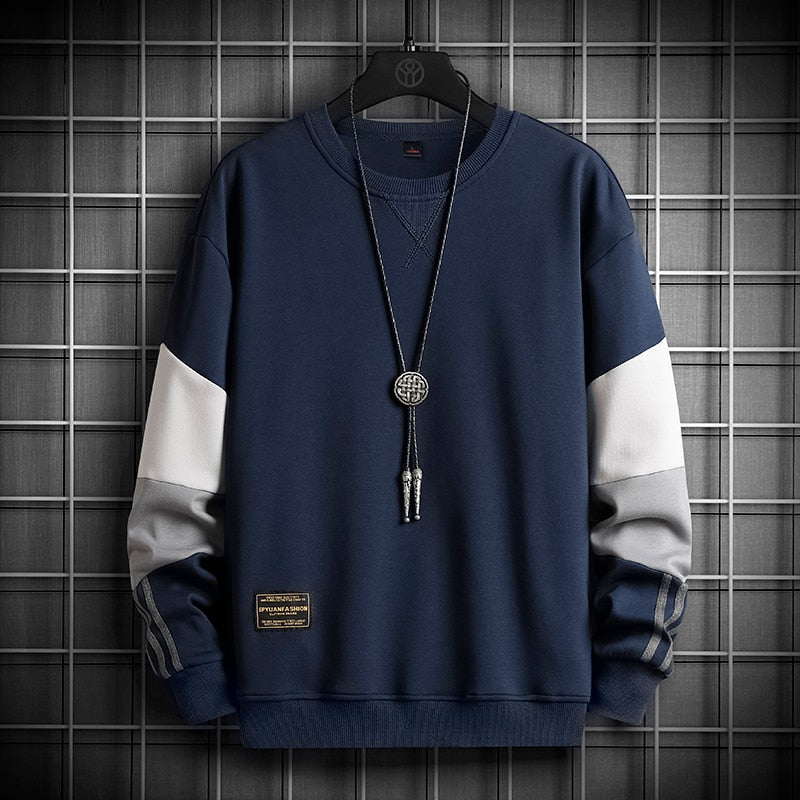 Sonrea Sweatshirt Navy, XS - Streetwear Sweatshirts - Slick Street