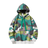 Abstract Motif M1 Hoodie Green, XXS - Streetwear Hoodie - Slick Street