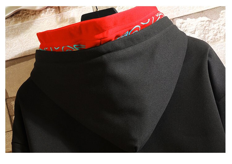 Elegance Two Color Hoodie With Rib Sleeves ,  - Streetwear Hoodie - Slick Street