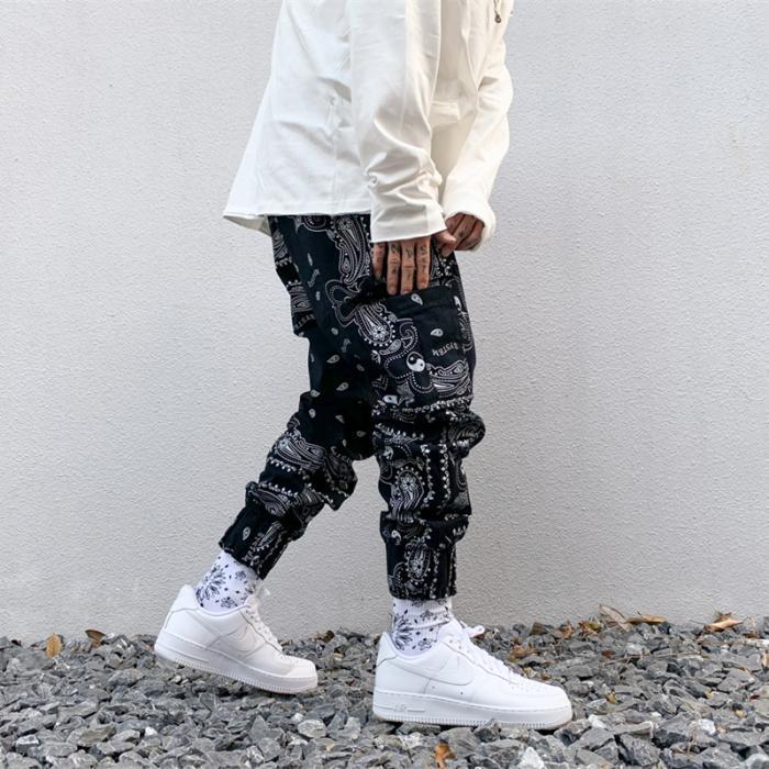 Graffiti V1 Cargo Joggers ,  - Streetwear Cargo Pants - Slick Street