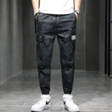 Illustrations Y2K Chino Pants 28, Black - Streetwear Pants - Slick Street