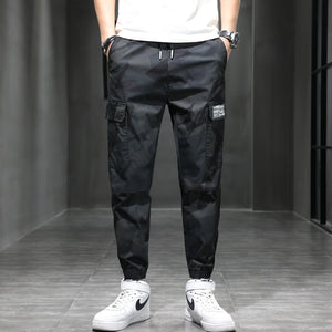 Illustrations Y2K Chino Pants 28, Black - Streetwear Pants - Slick Street